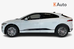 valkoinen Jaguar I-PACE 2018 kuva 5.