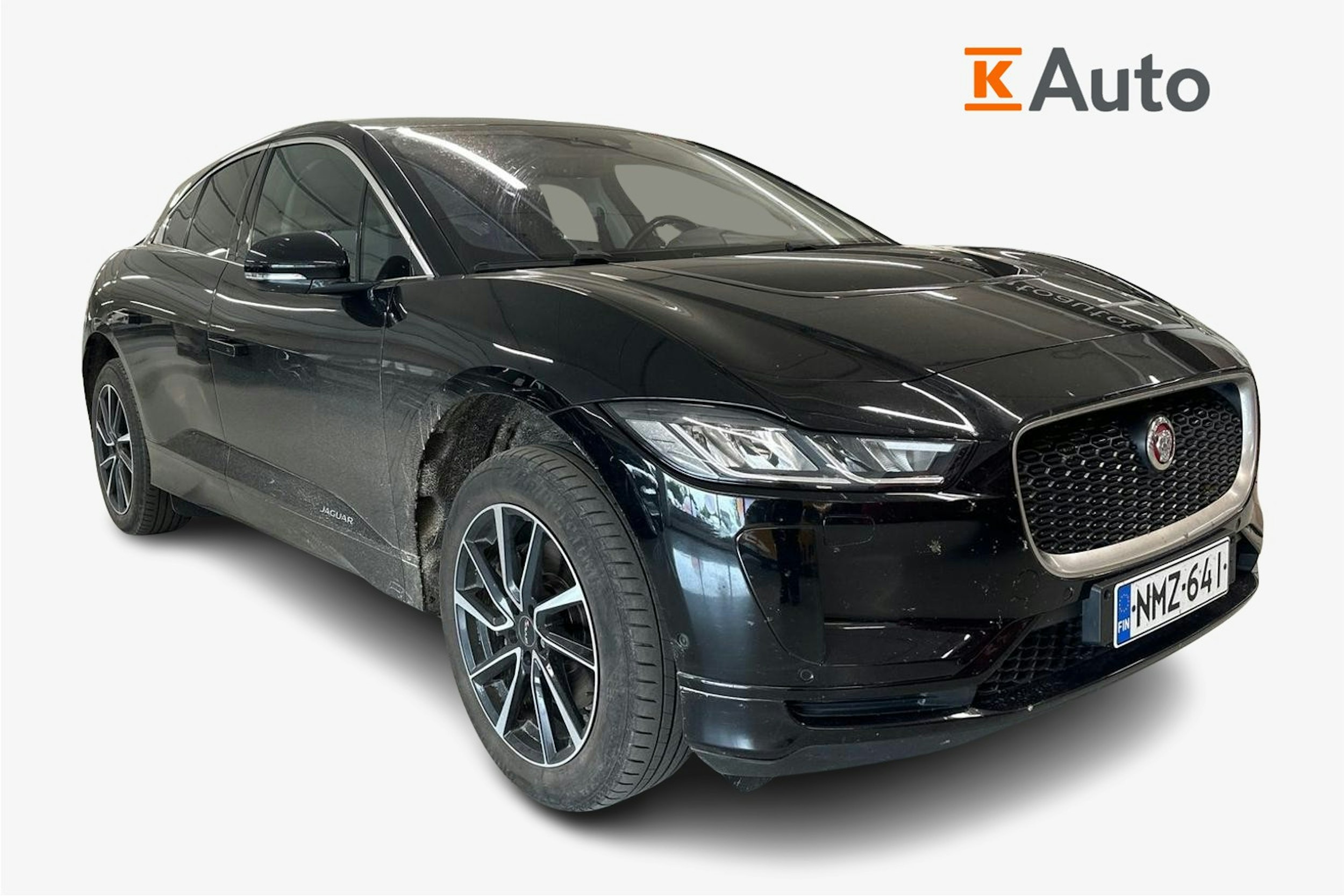 musta Jaguar I-PACE 2018 kuva 1.