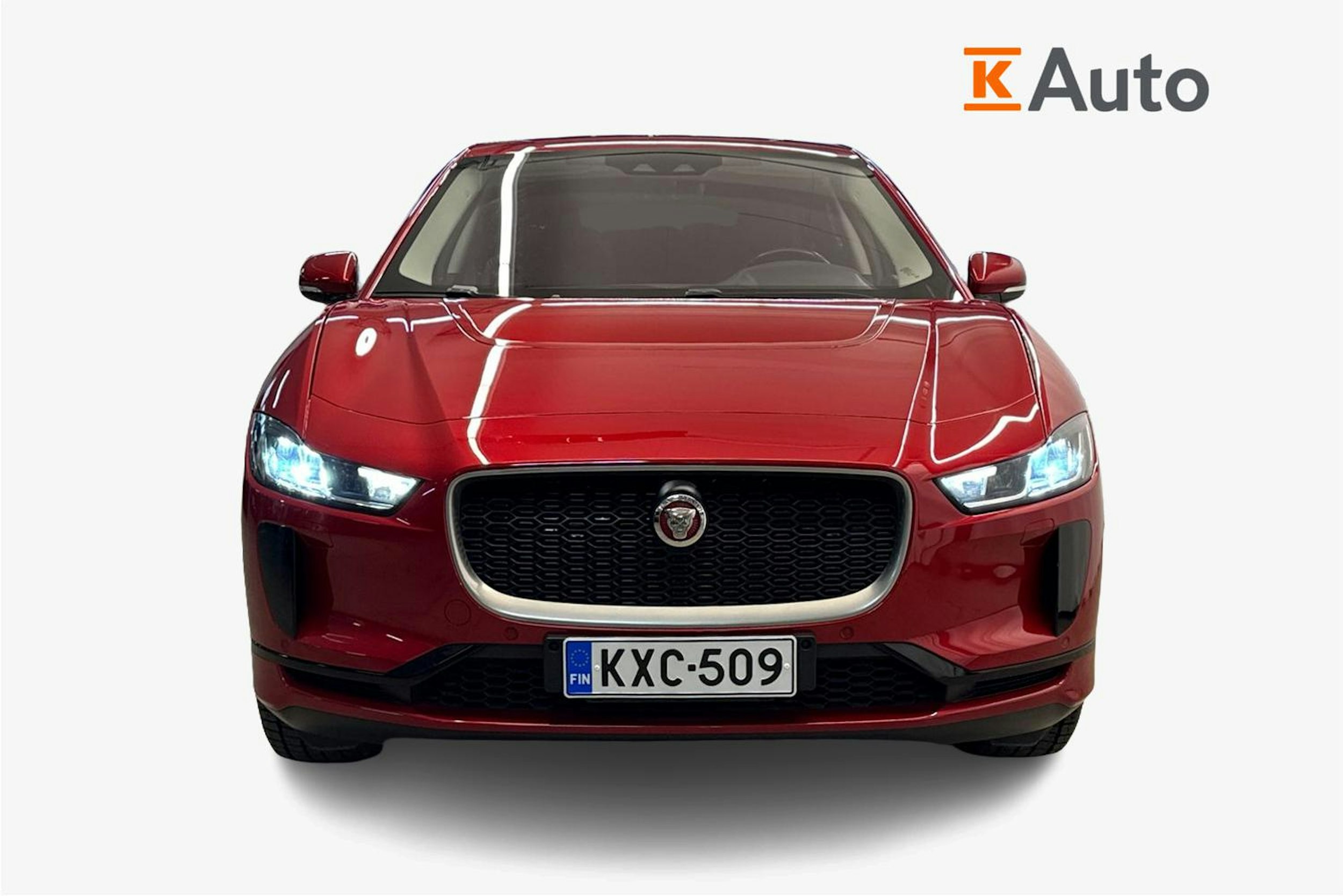 Punainen Jaguar I-PACE 2019 kuva 5.