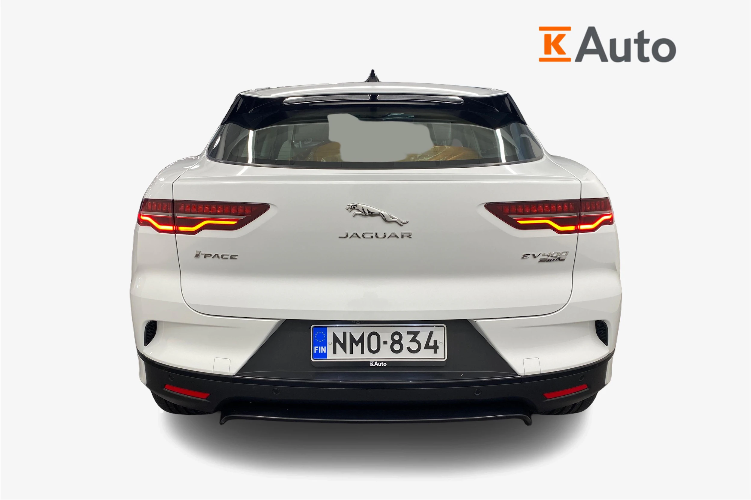 valkoinen Jaguar I-PACE 2019 kuva 3.