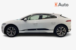 valkoinen Jaguar I-PACE 2019 kuva 5.