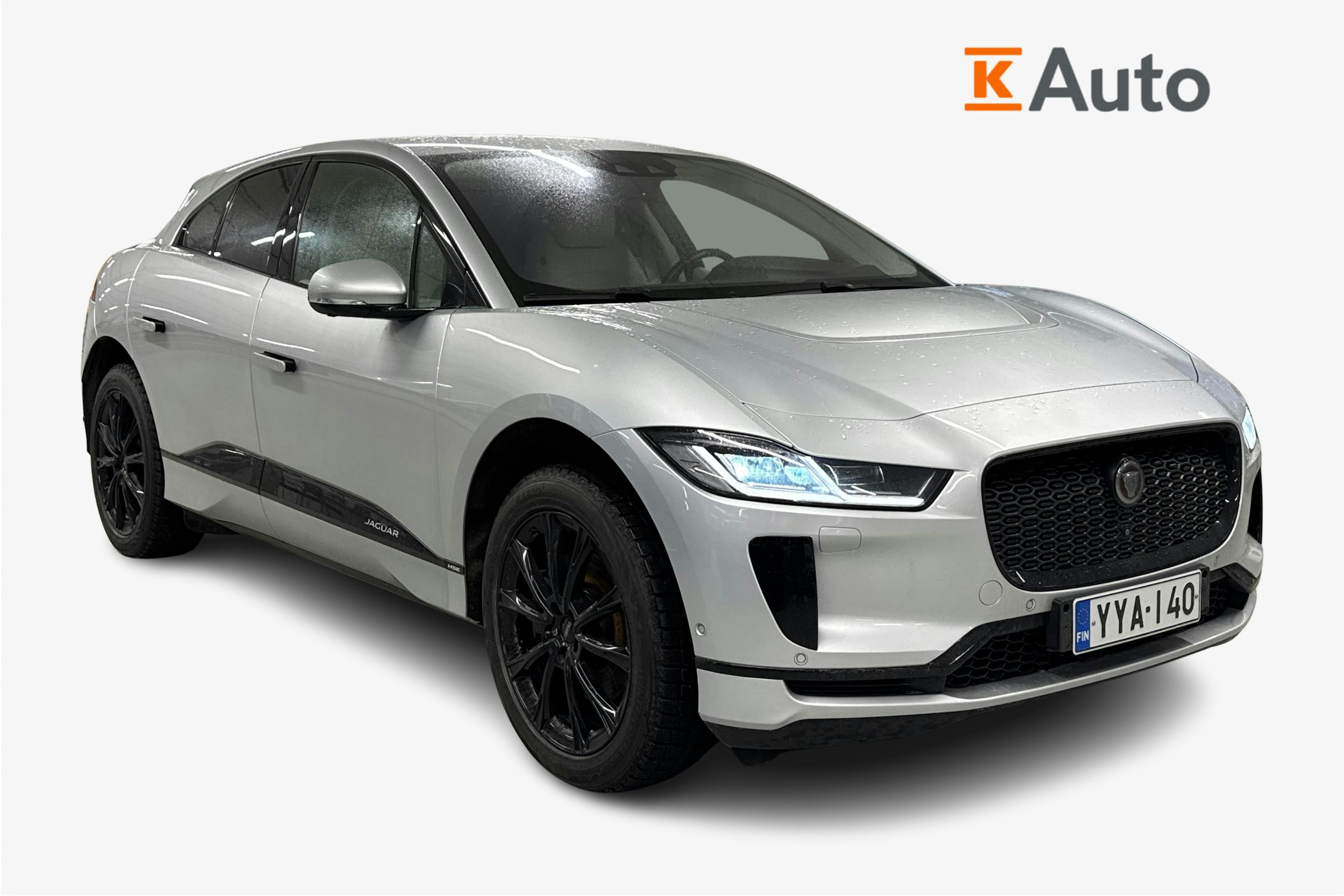 Harmaa Jaguar I-PACE 2019 kuva 1.