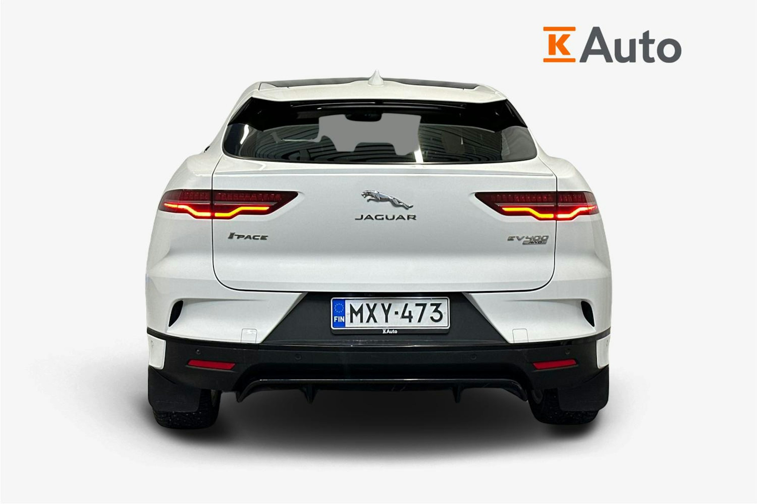 valkoinen Jaguar I-PACE 2020 kuva 5.