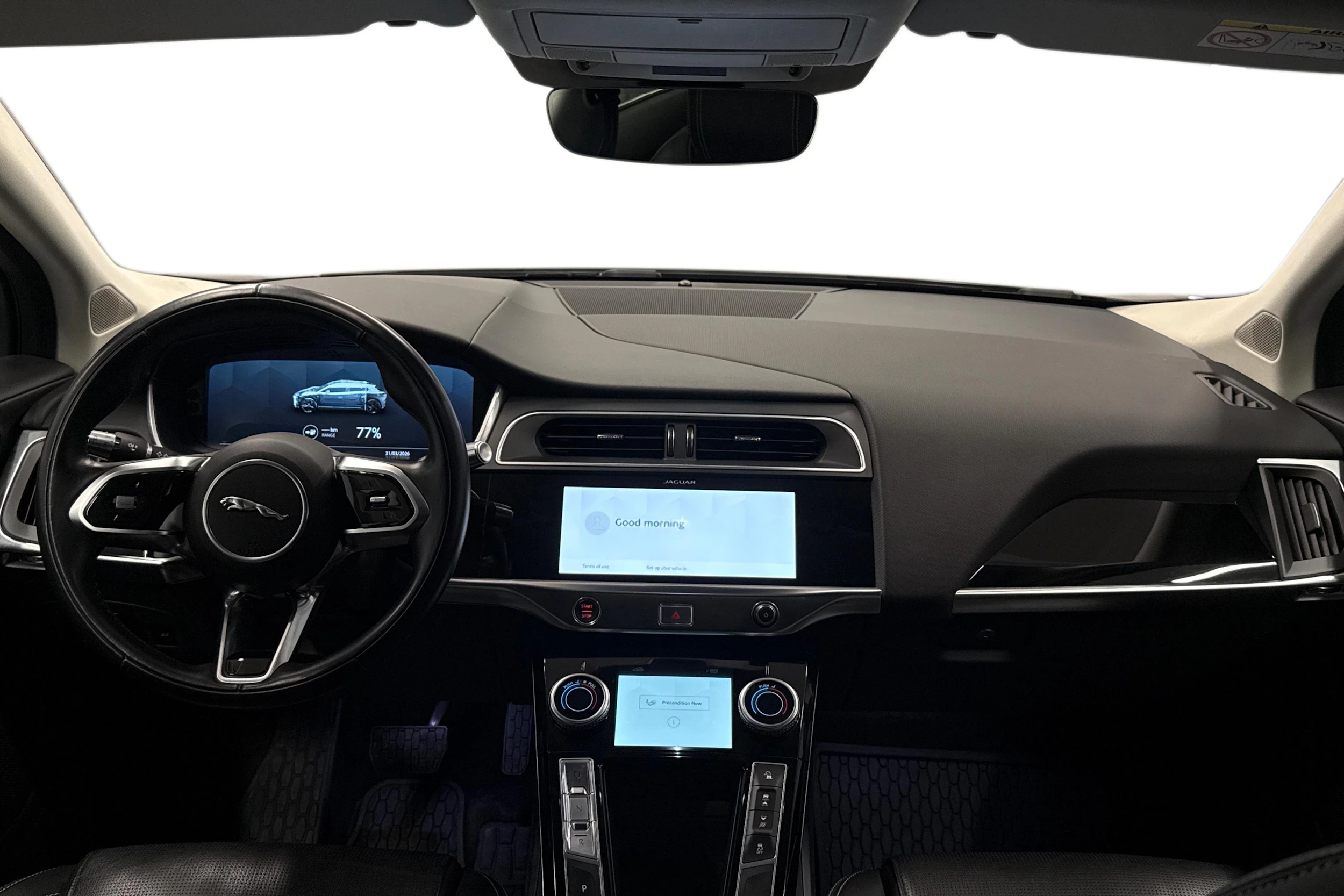 musta Jaguar I-PACE 2021 kuva 7.