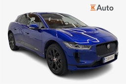 sininen Jaguar I-PACE 2021 kuva 1.