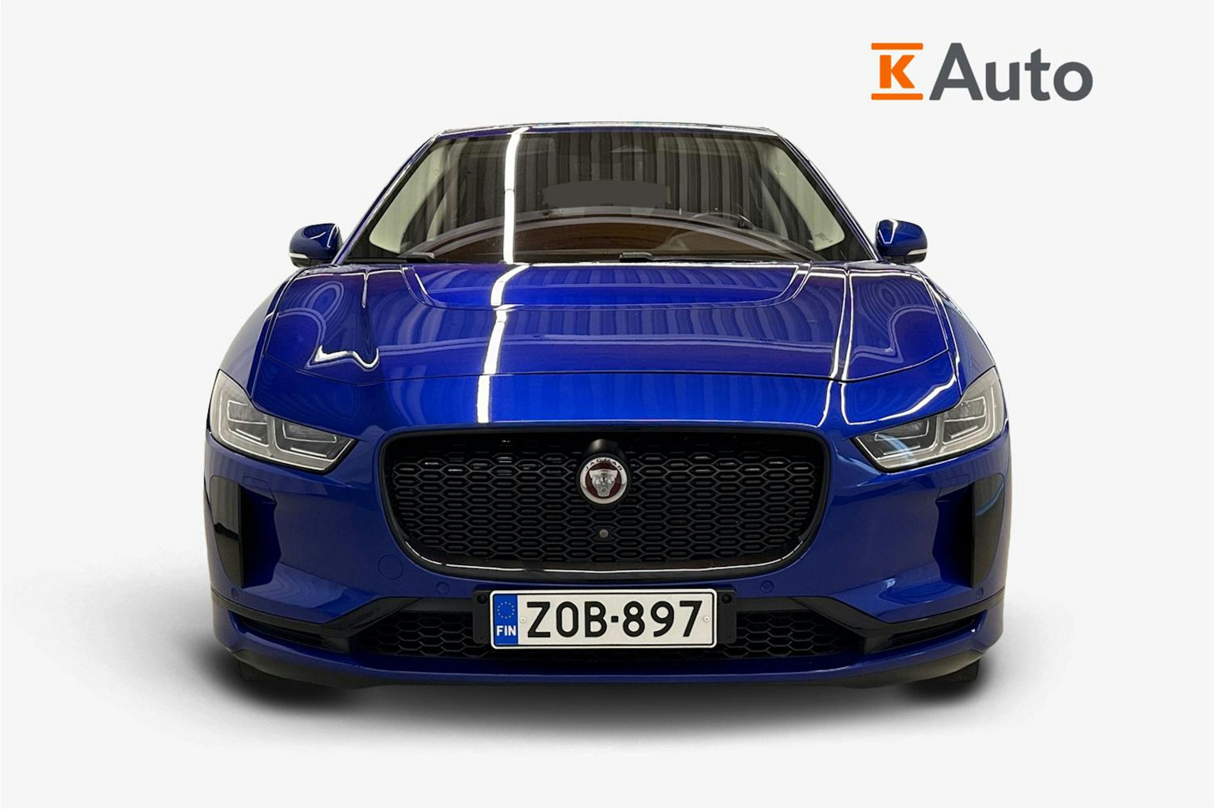 sininen Jaguar I-PACE 2021 kuva 5.