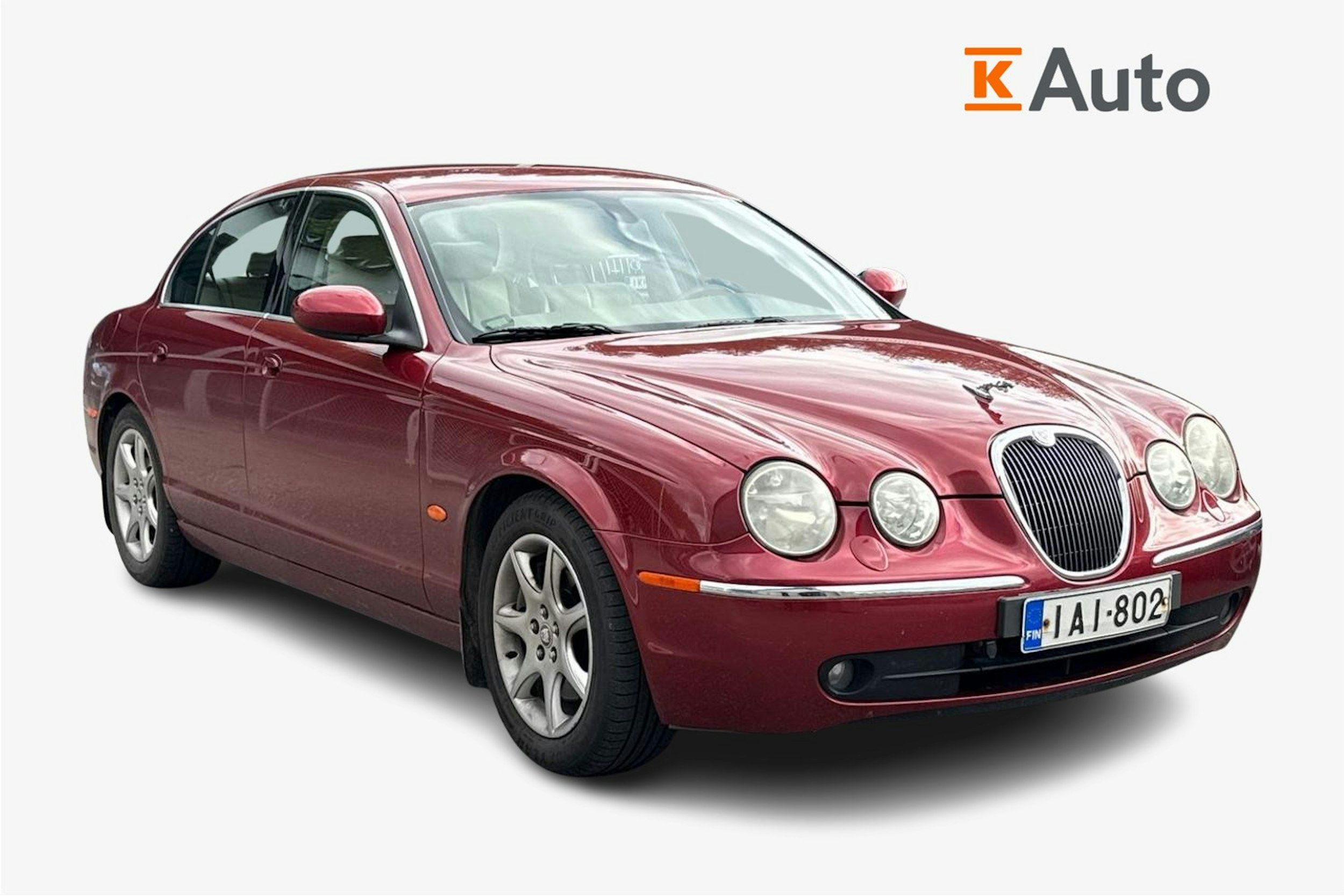 punainen Jaguar S-Type 2004 kuva 1.