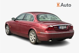 punainen Jaguar S-Type 2004 kuva 2.