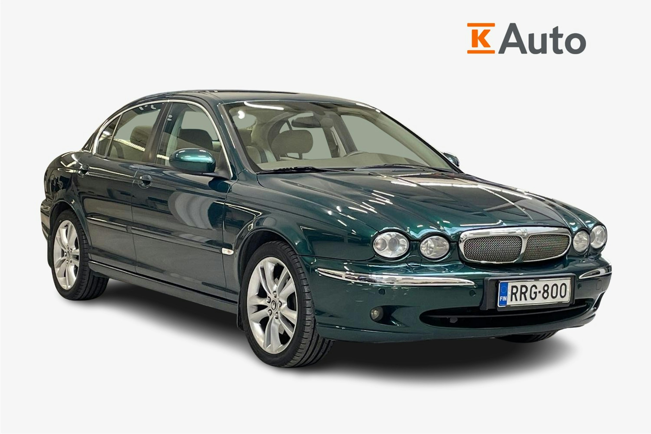 vihreä Jaguar X-Type 2009 kuva 1.