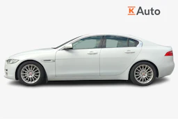 valkoinen Jaguar XE 2016 kuva 5.