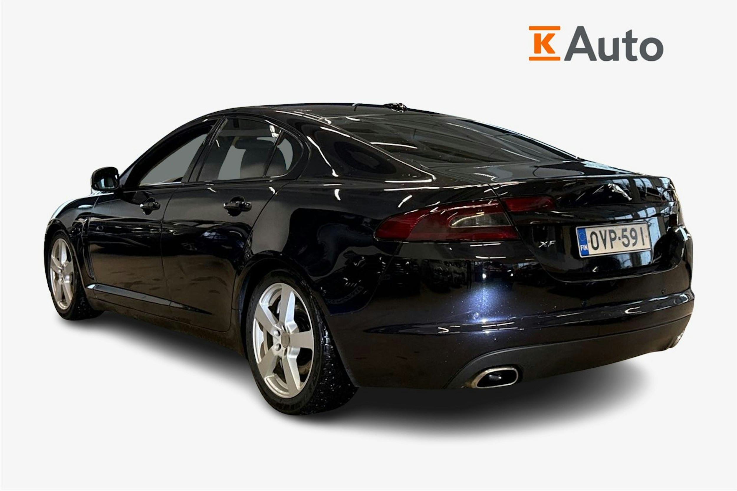 Musta Jaguar XF 2008 kuva 2.