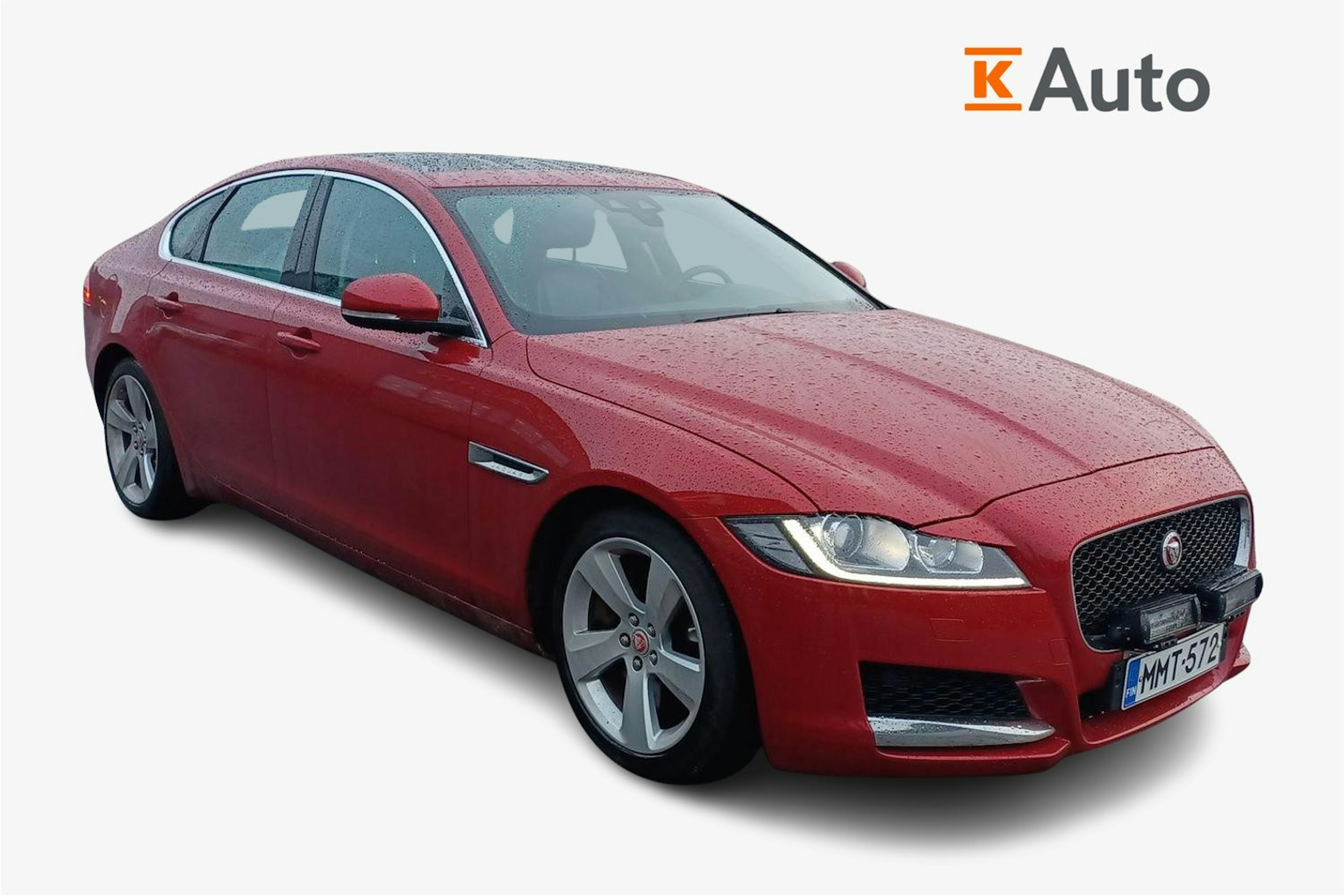 punainen Jaguar XF 2016 kuva 1.