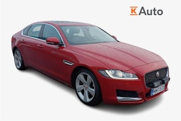 punainen Jaguar XF 2016 kuva 1.