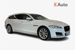 Valkoinen Jaguar XF 2019 kuva 1.