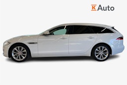 Valkoinen Jaguar XF 2019 kuva 6.