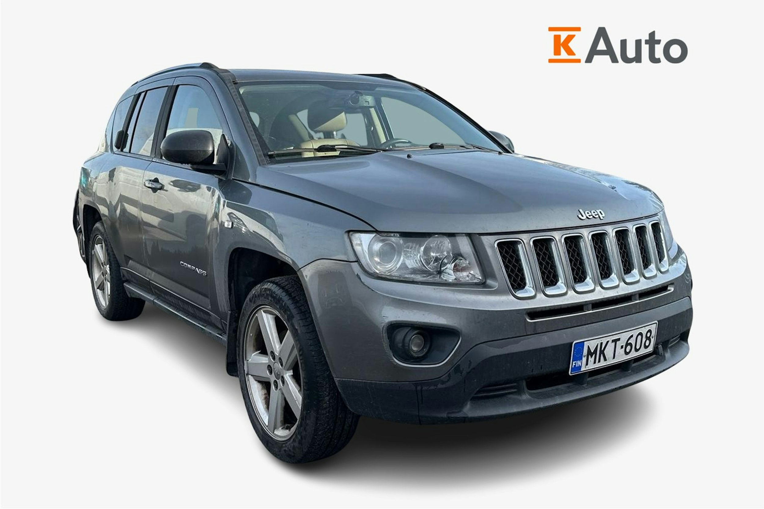 Harmaa Jeep Compass 2012 kuva 1.