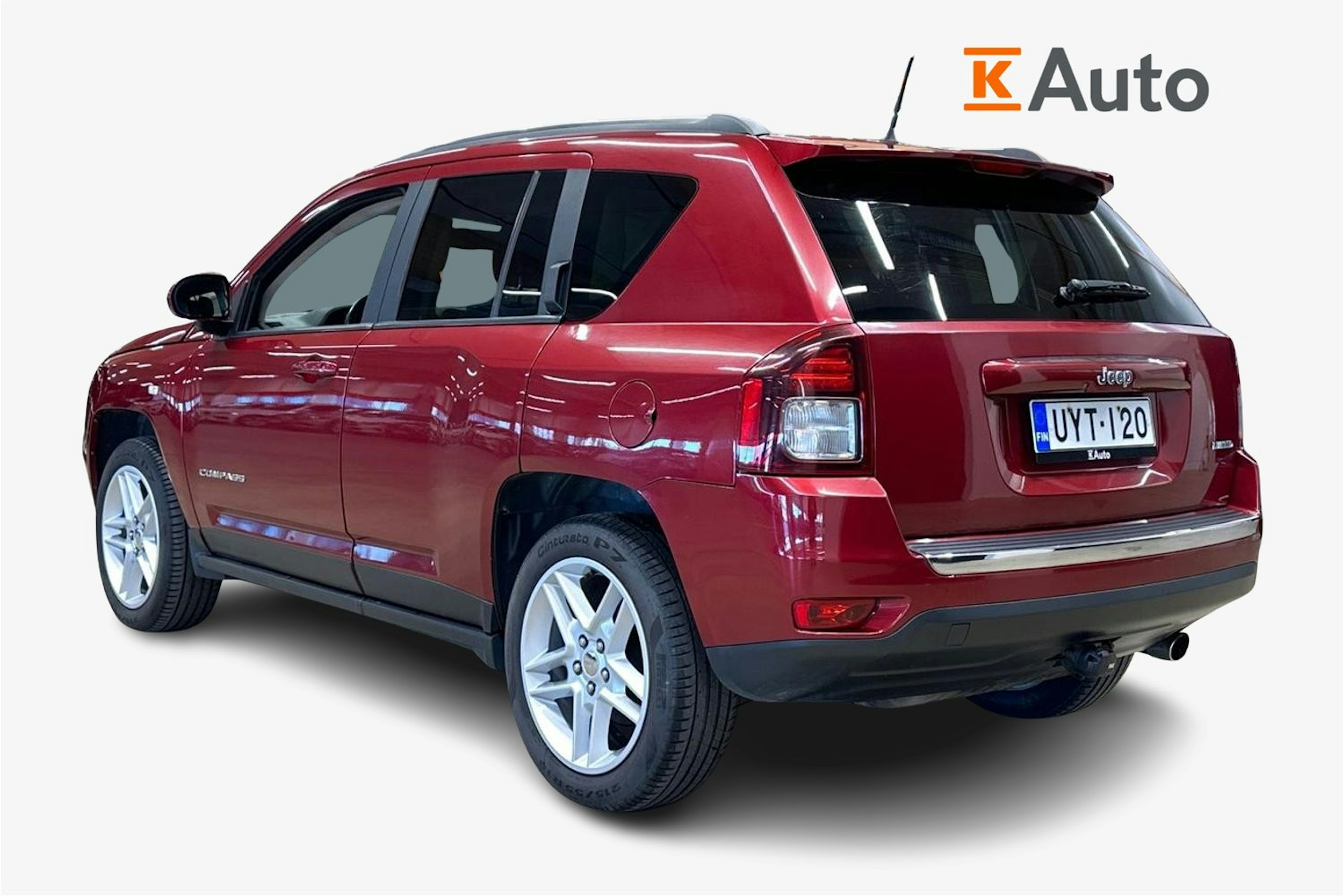 punainen Jeep Compass 2014 kuva 2.