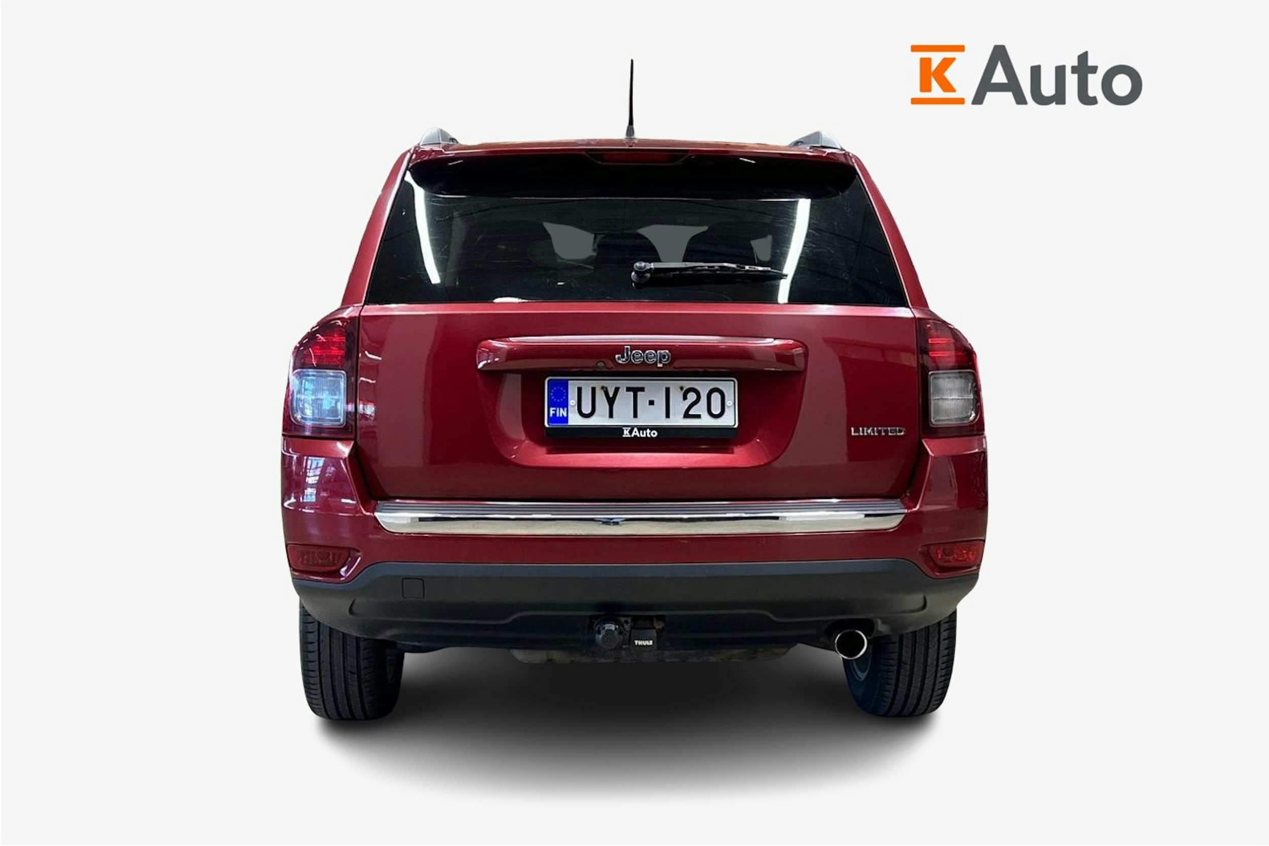 punainen Jeep Compass 2014 kuva 3.