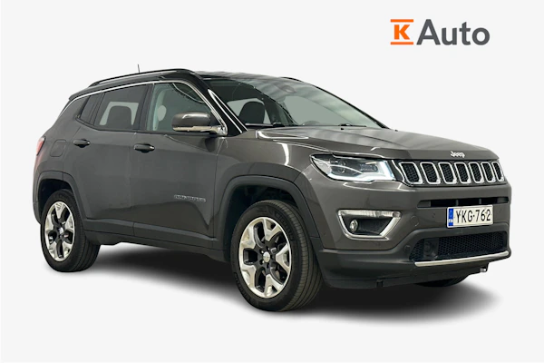 Jeep Compass 2,0 MultiJet 140hv AT9 4WD Limited | Jakohihna Vaihdettu 10/25 |