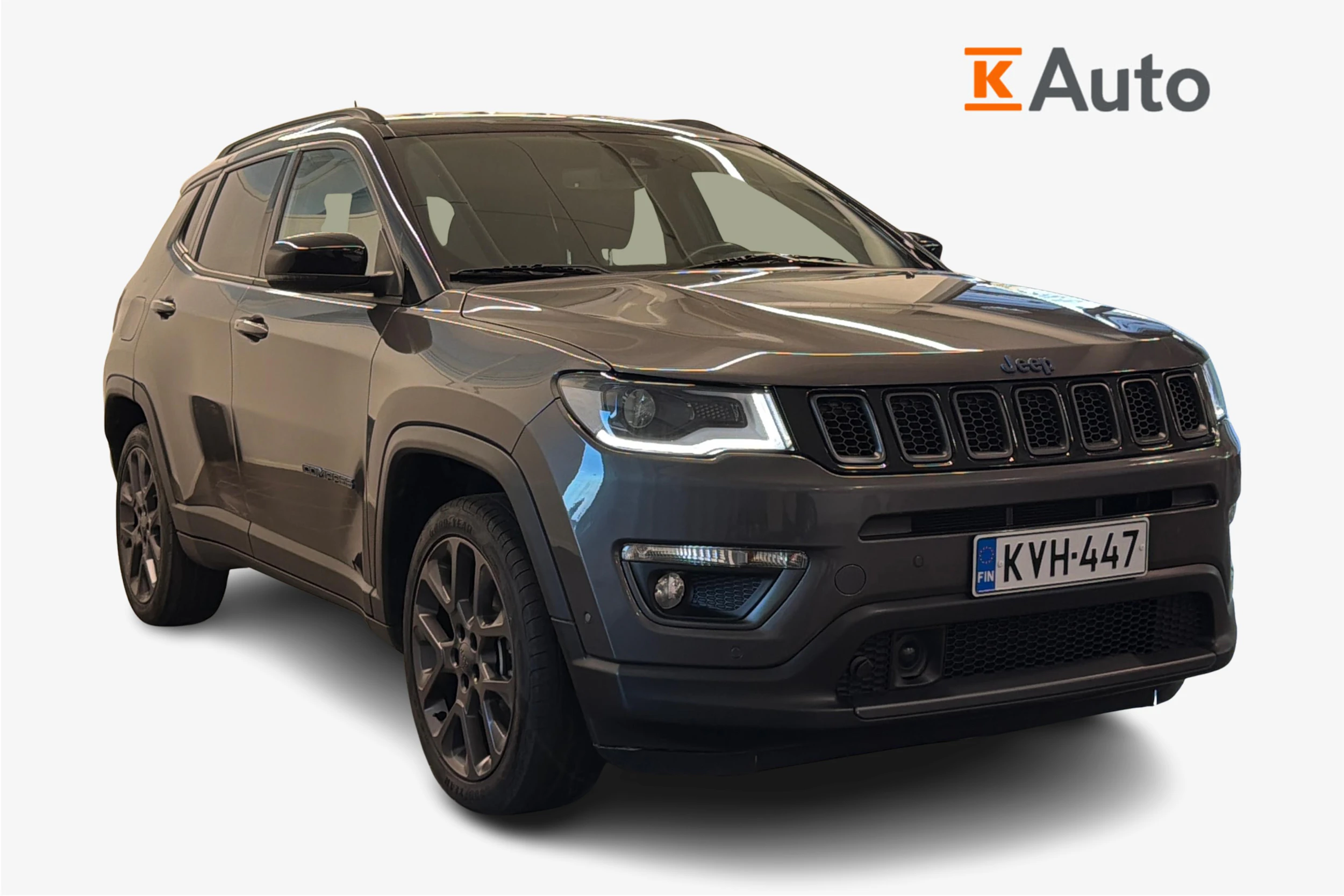 Harmaa Jeep Compass 2022 kuva 1.