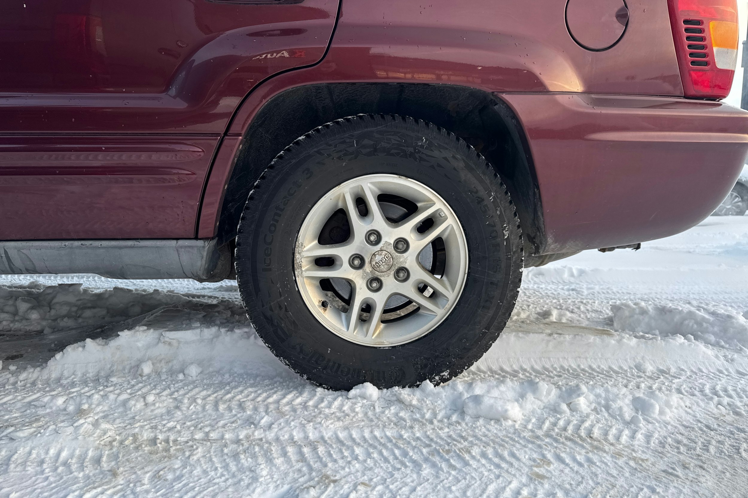 ruskea (beige) Jeep Grand Cherokee 2002 kuva 13.