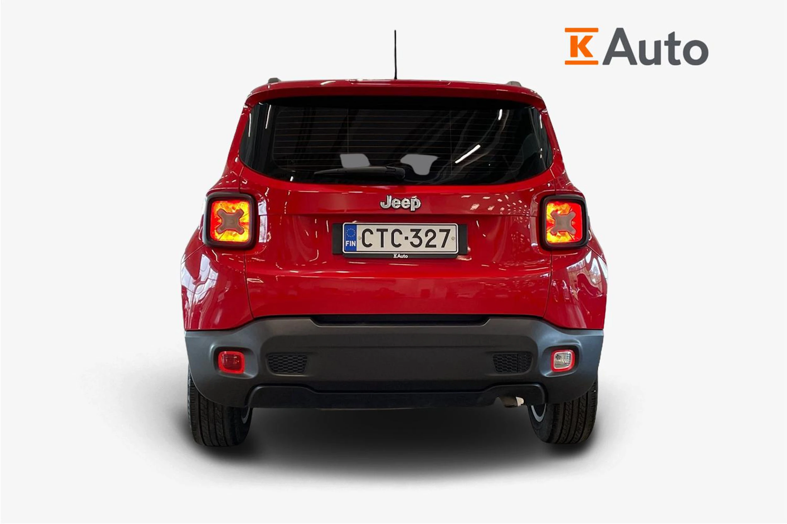 punainen Jeep Renegade 2015 kuva 3.