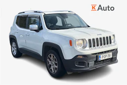 valkoinen Jeep Renegade 2015 kuva 1.