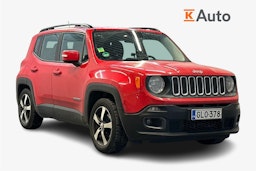 punainen Jeep Renegade 2017 kuva 1.