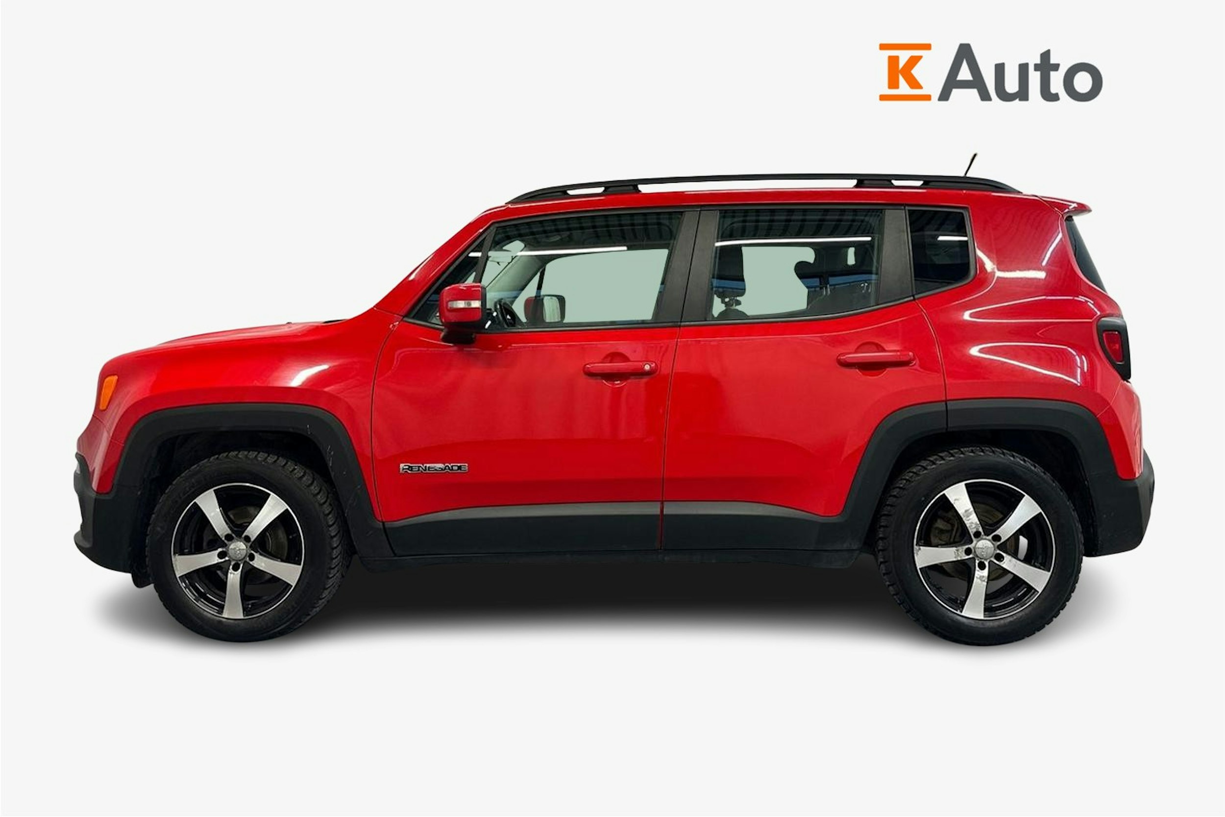 punainen Jeep Renegade 2017 kuva 6.