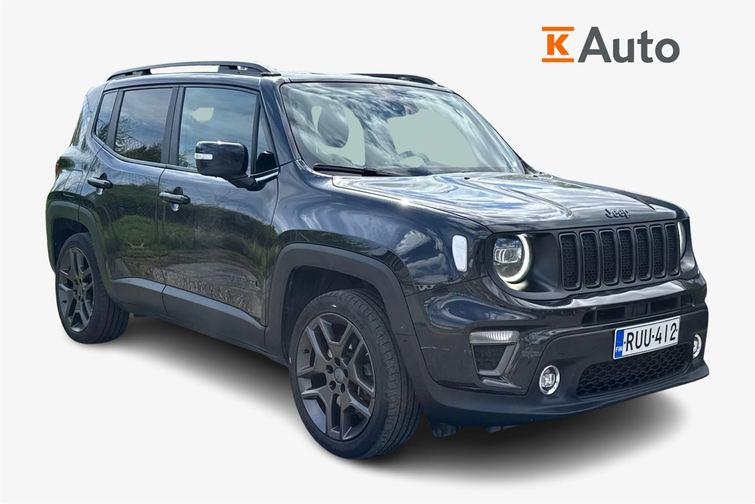 musta Jeep Renegade 2020 kuva 1.