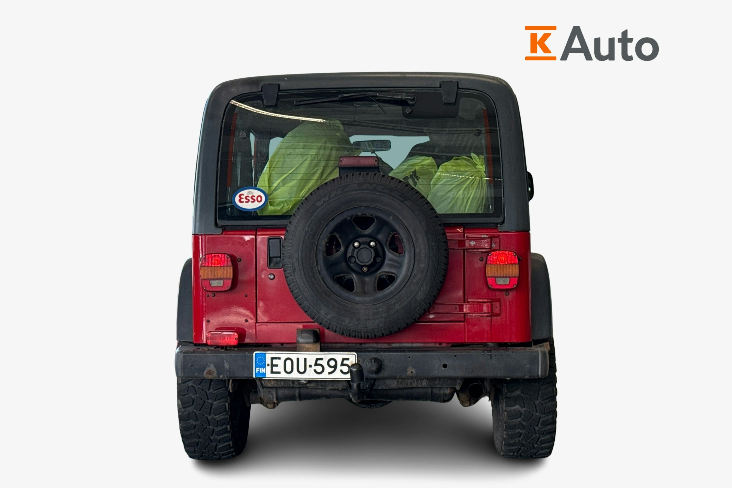 Punainen Jeep Wrangler 1997 kuva 3.