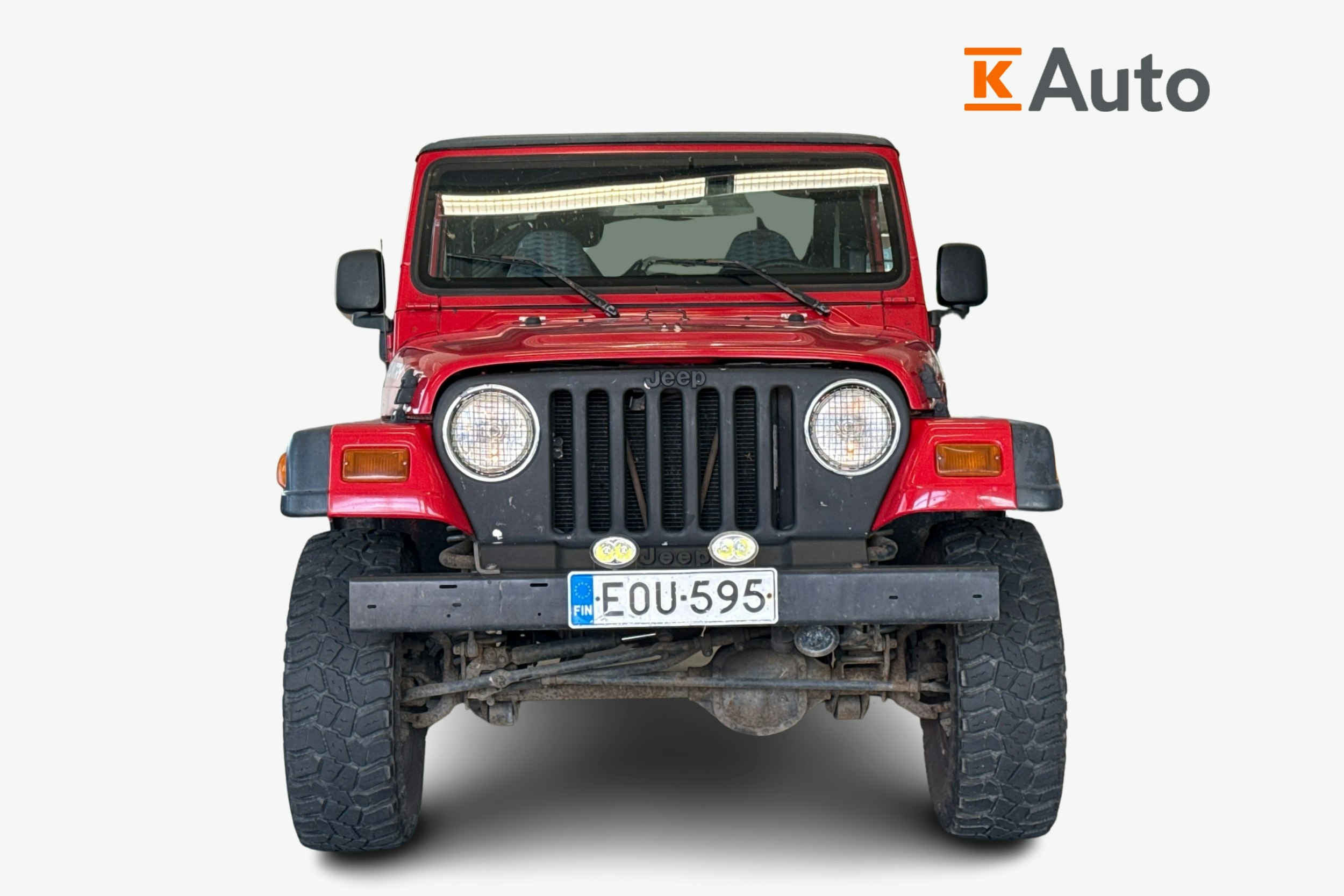 Punainen Jeep Wrangler 1997 kuva 4.