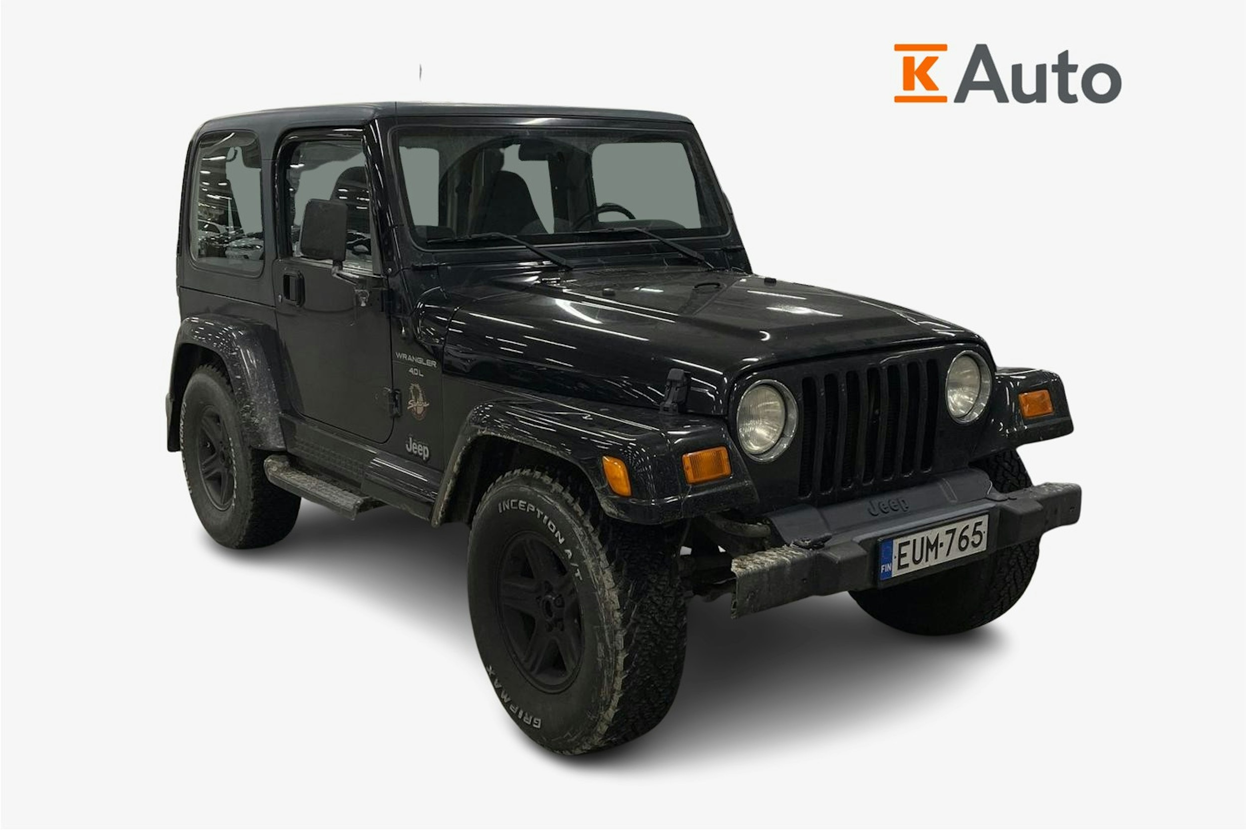 musta Jeep Wrangler 2000 kuva 1.