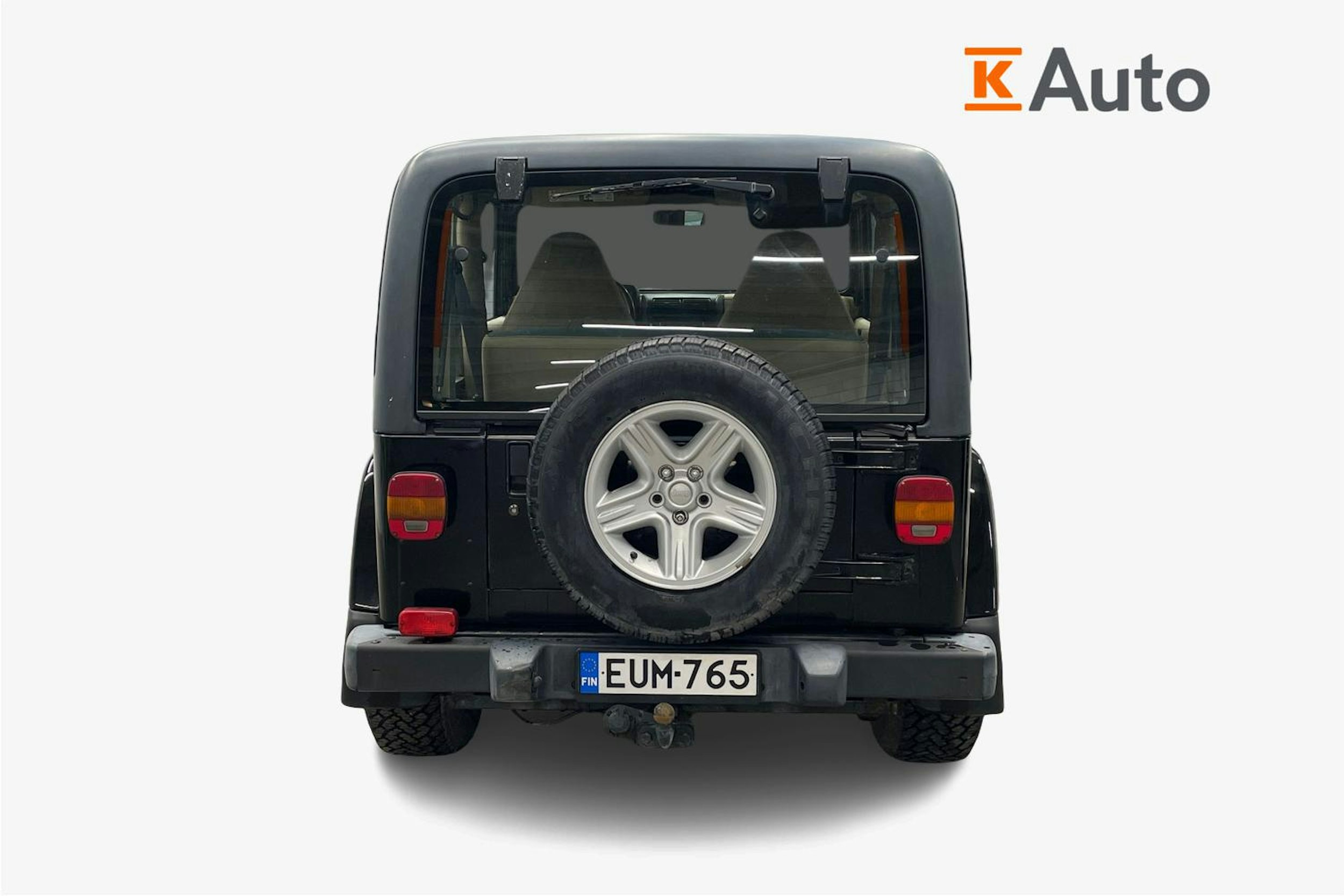 musta Jeep Wrangler 2000 kuva 4.