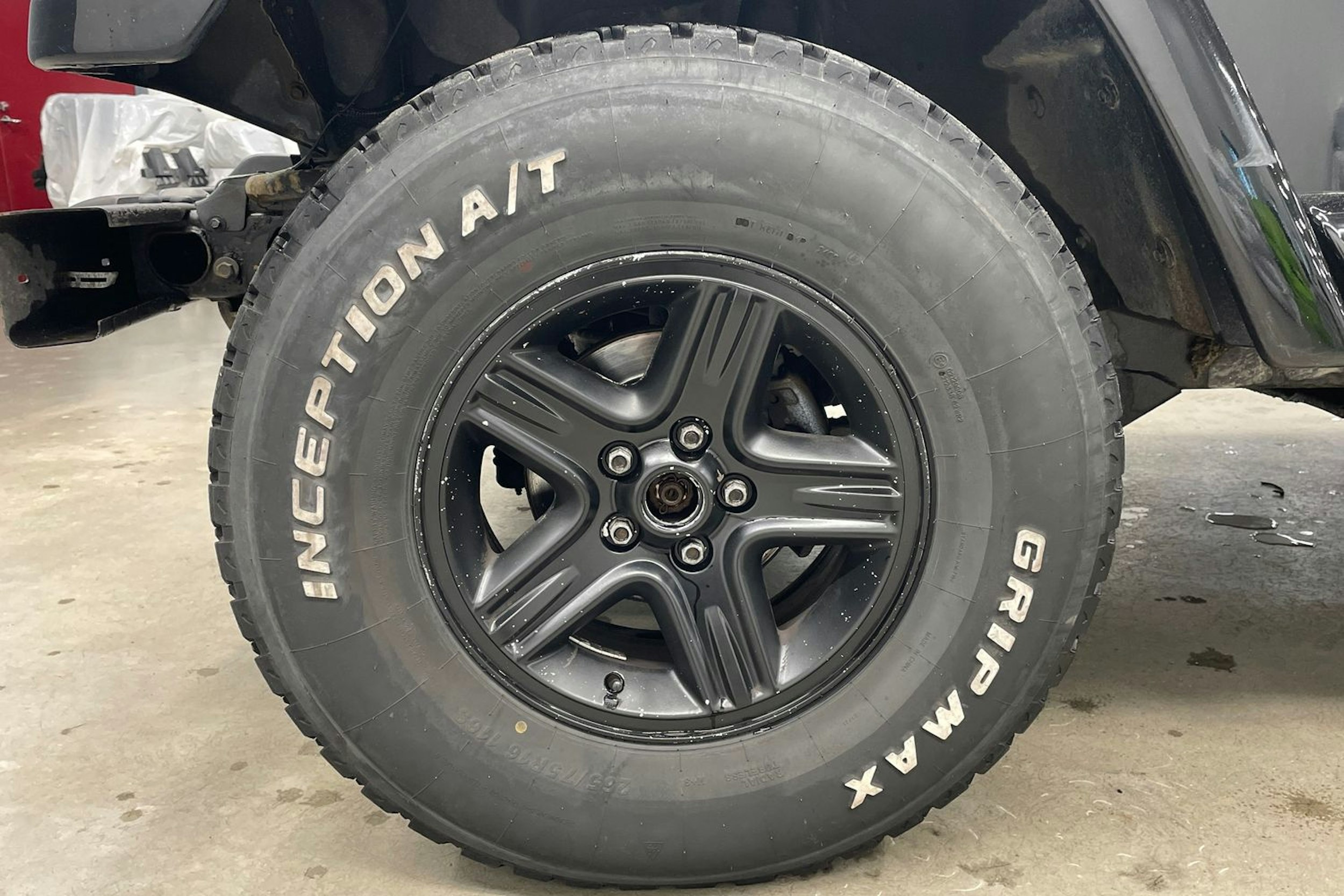 musta Jeep Wrangler 2000 kuva 10.