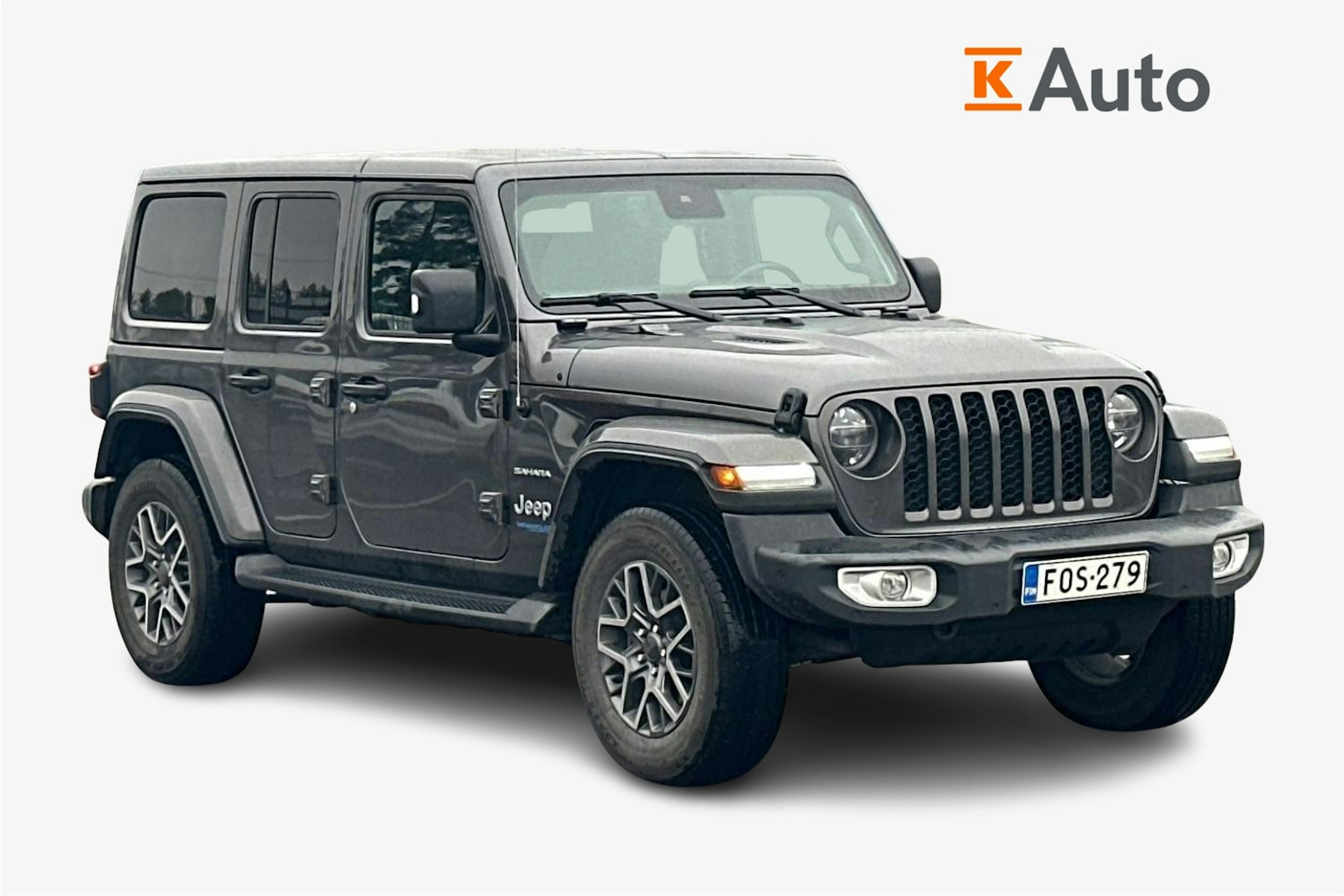 harmaa Jeep Wrangler 2022 kuva 1.