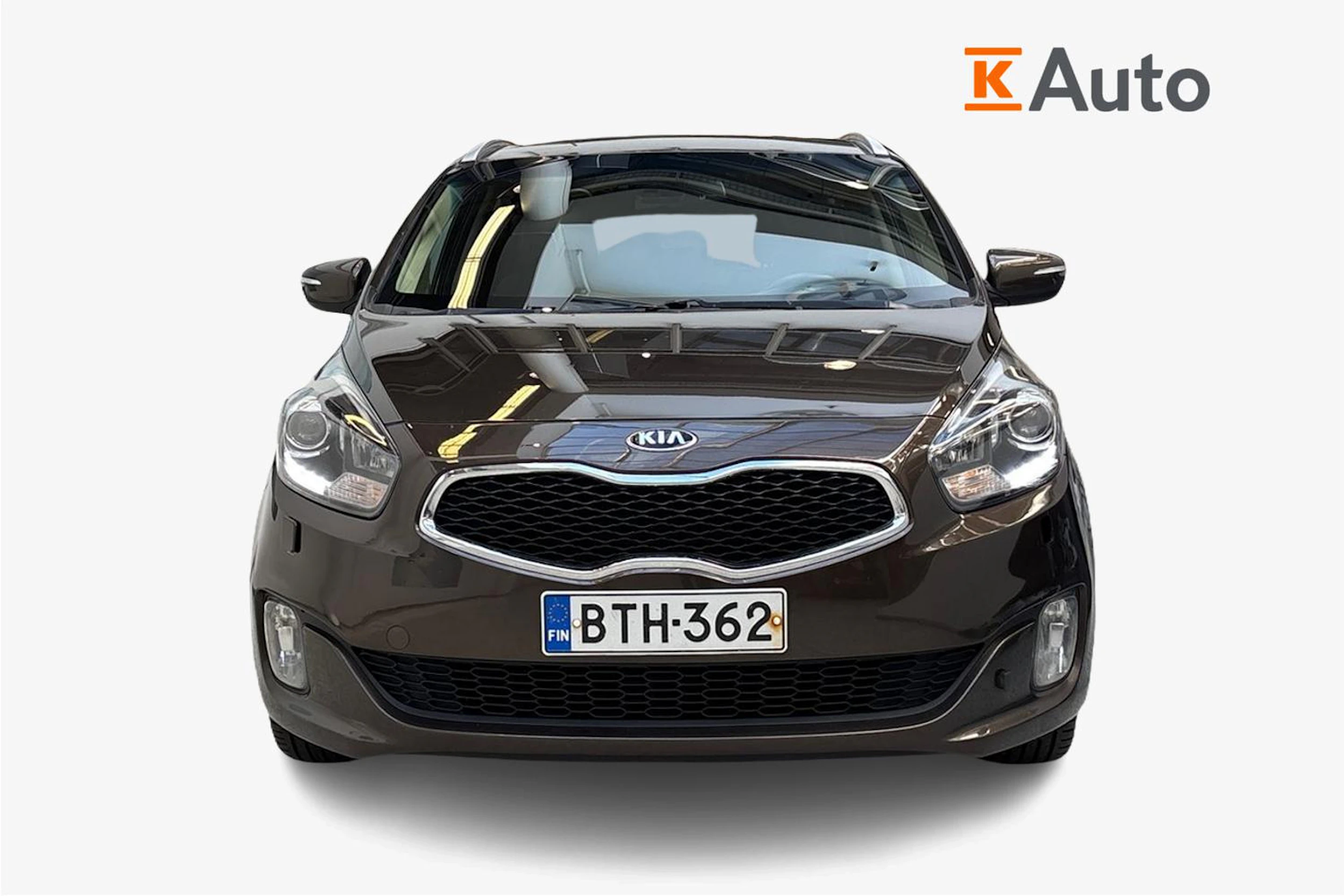 ruskea (beige) Kia Carens 2015 kuva 4.