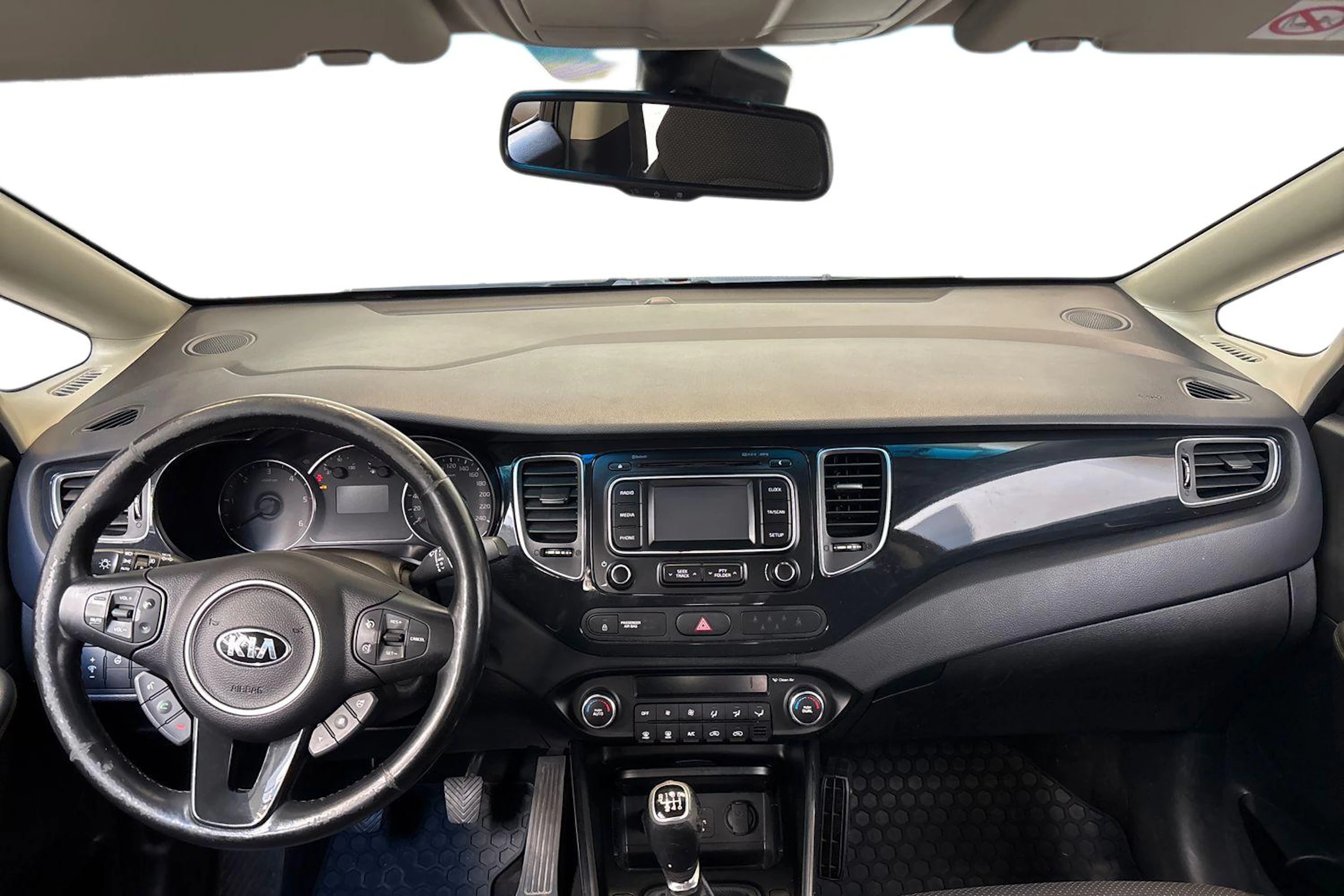 ruskea (beige) Kia Carens 2015 kuva 7.