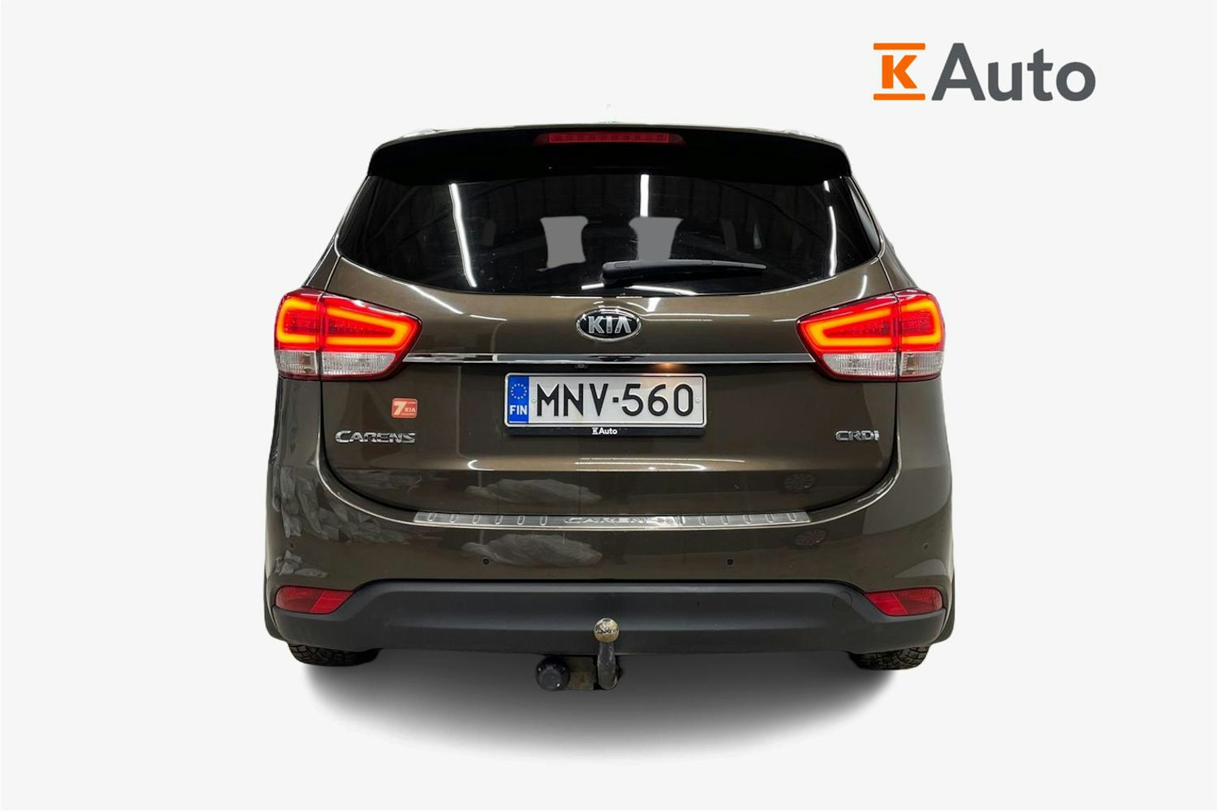 ruskea (beige) Kia Carens 2016 kuva 3.