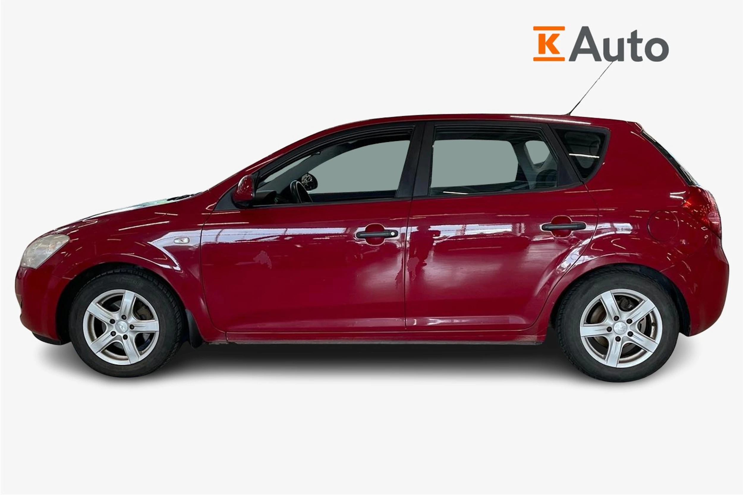 punainen Kia Ceed 2007 kuva 5.
