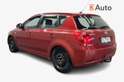 punainen Kia Ceed 2008 kuva 2.