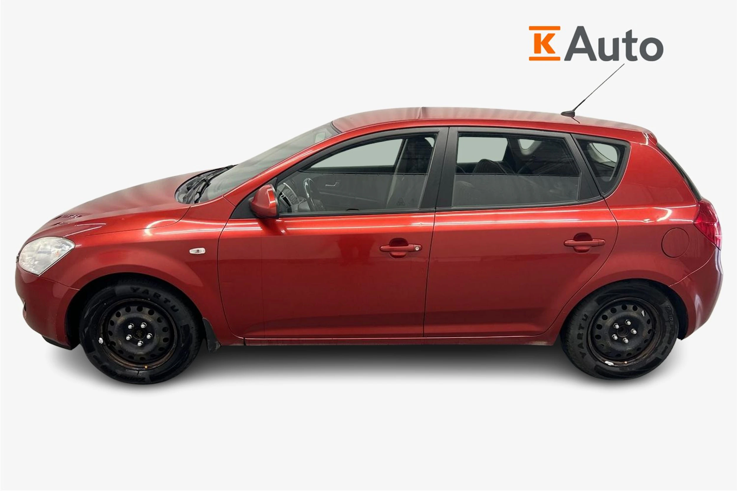 punainen Kia Ceed 2008 kuva 5.