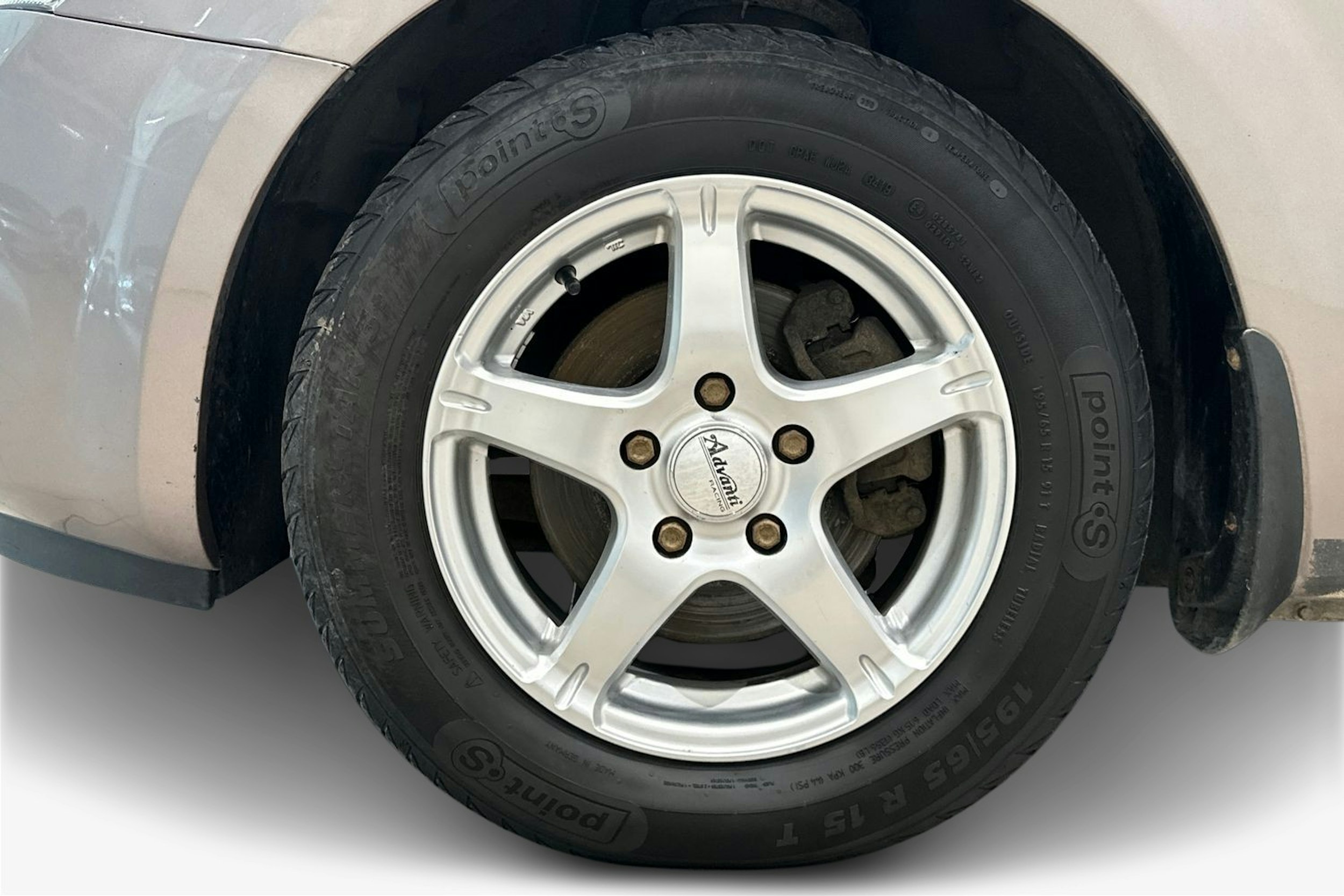 Ruskea (beige) Kia cee'd 2008 kuva 9.