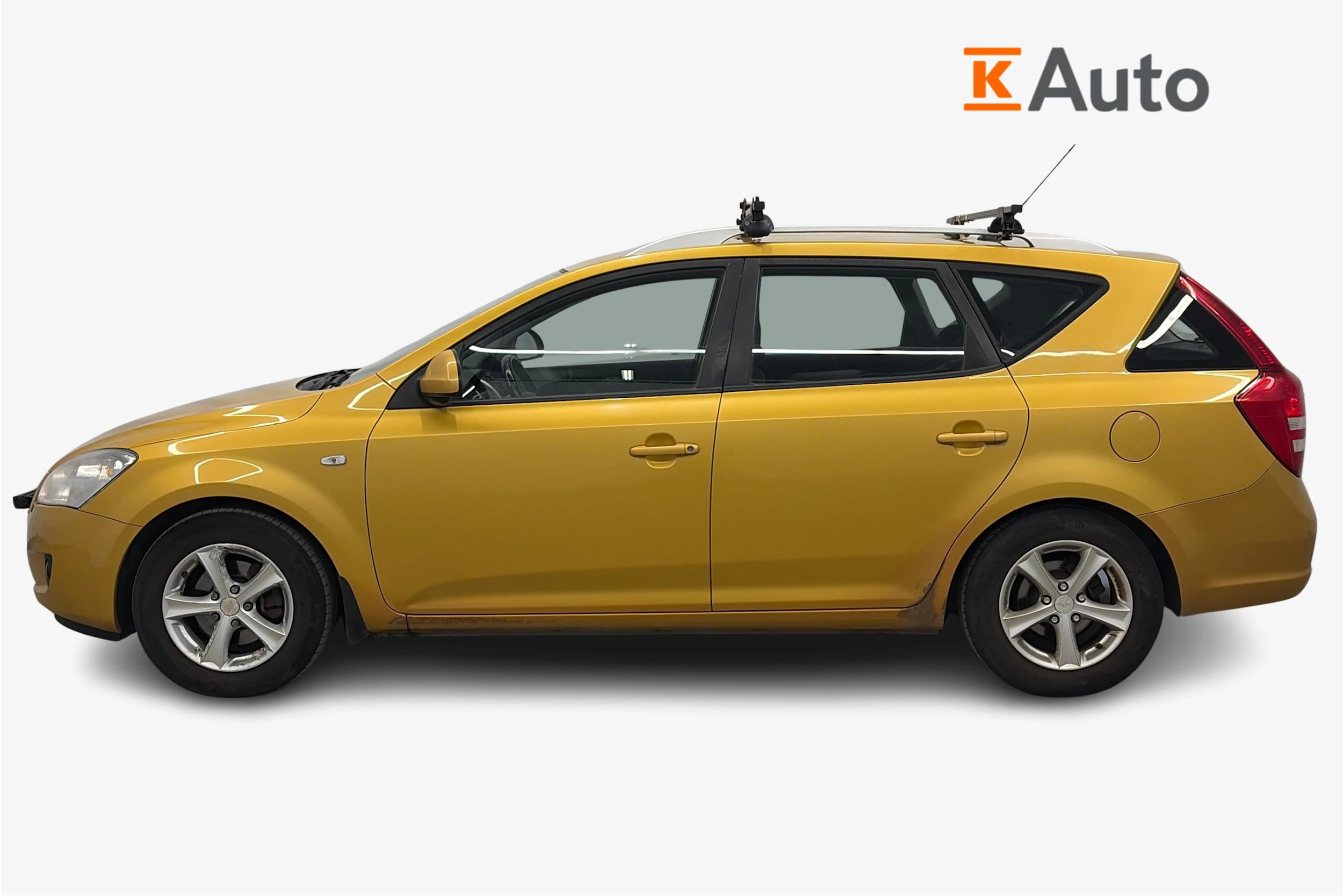 keltainen Kia Ceed 2009 kuva 5.