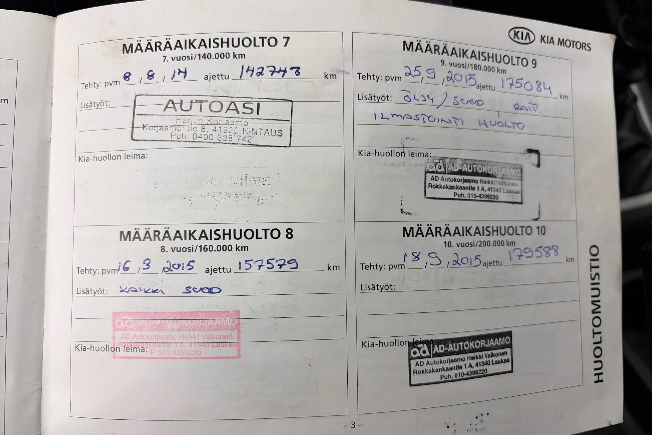 keltainen Kia Ceed 2009 kuva 27.