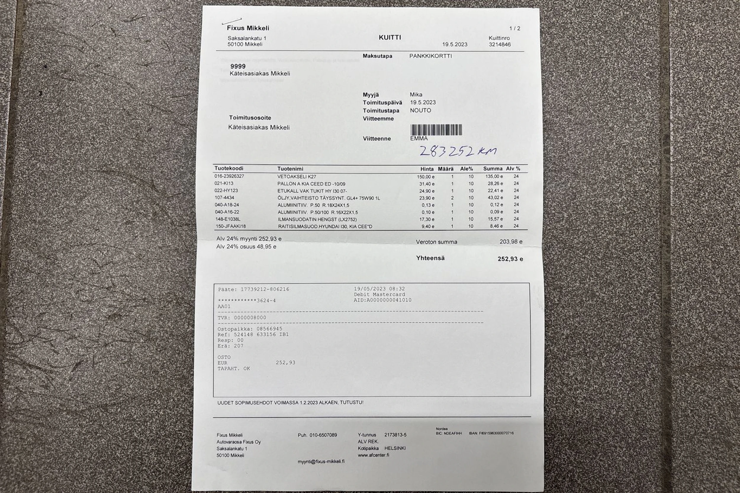Sininen Kia Ceed 2009 kuva 25.
