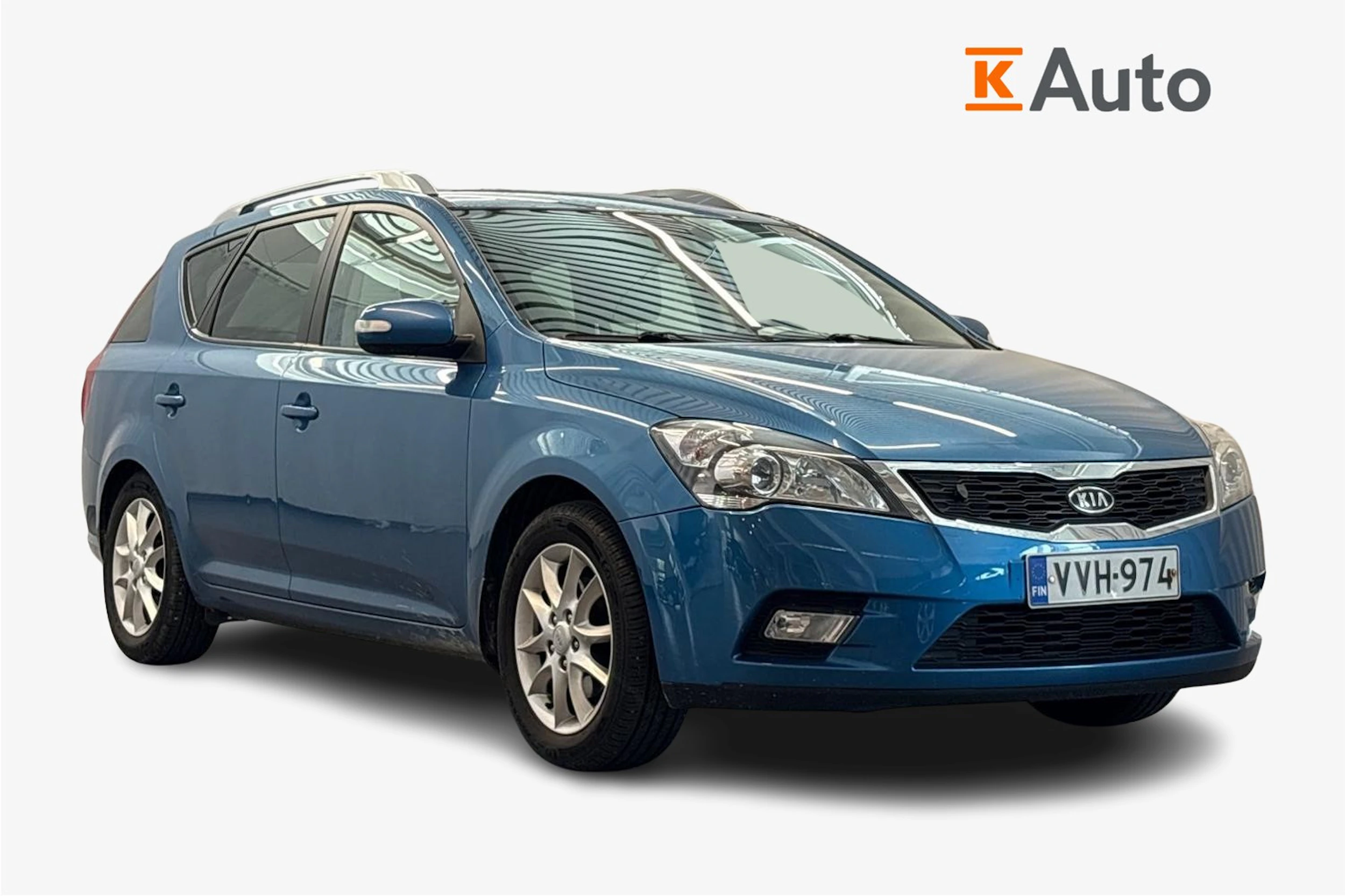 sininen Kia Ceed 2010 kuva 1.