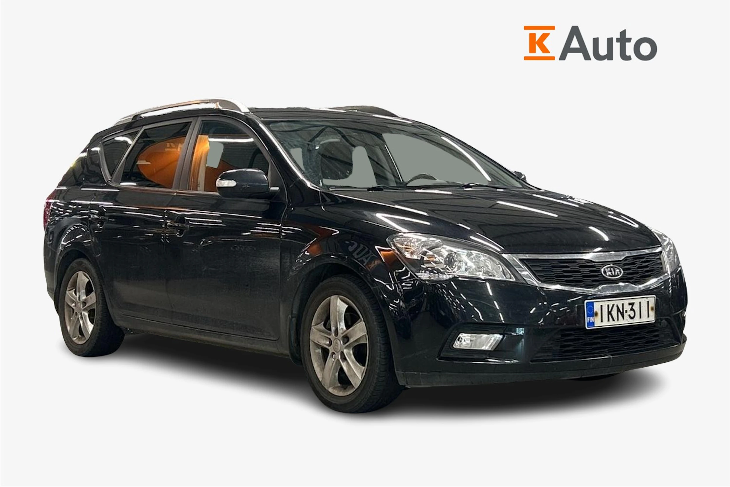 musta Kia Ceed 2012 kuva 1.