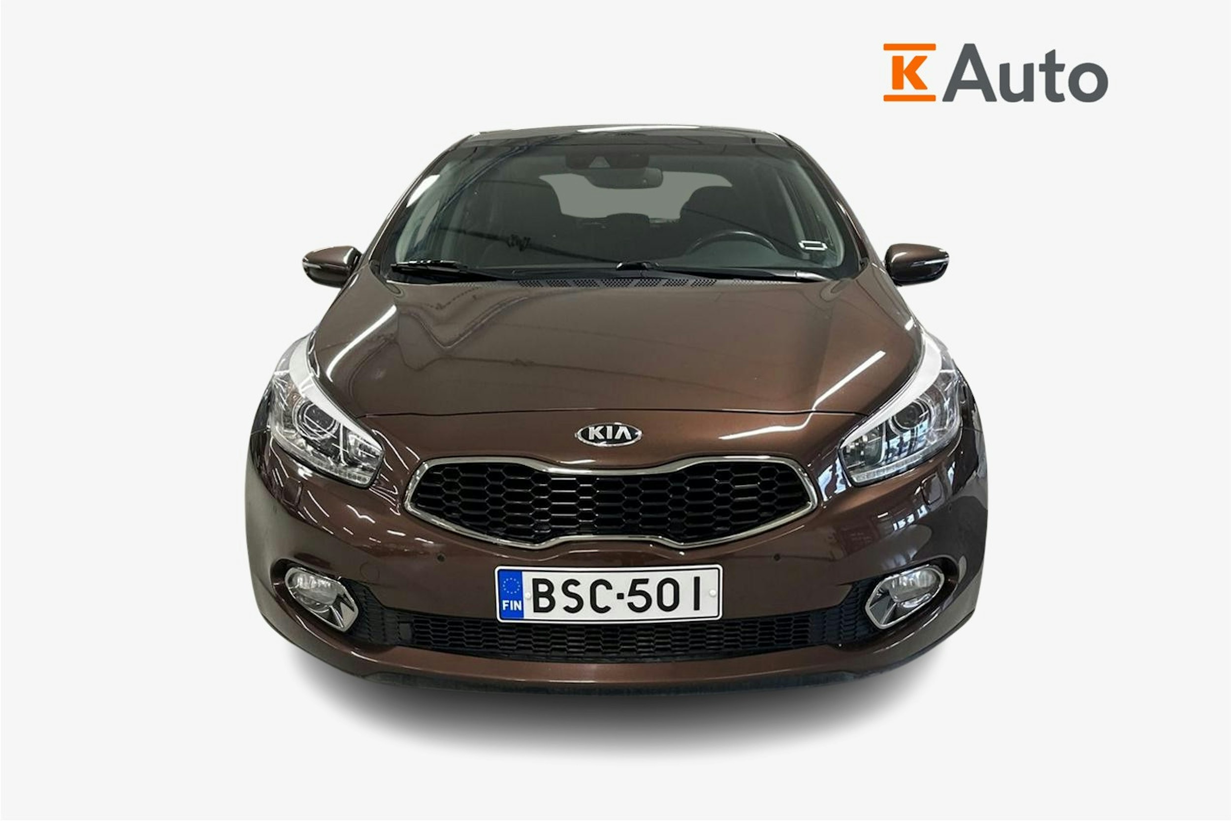 ruskea (beige) Kia cee´d 2014 kuva 5.