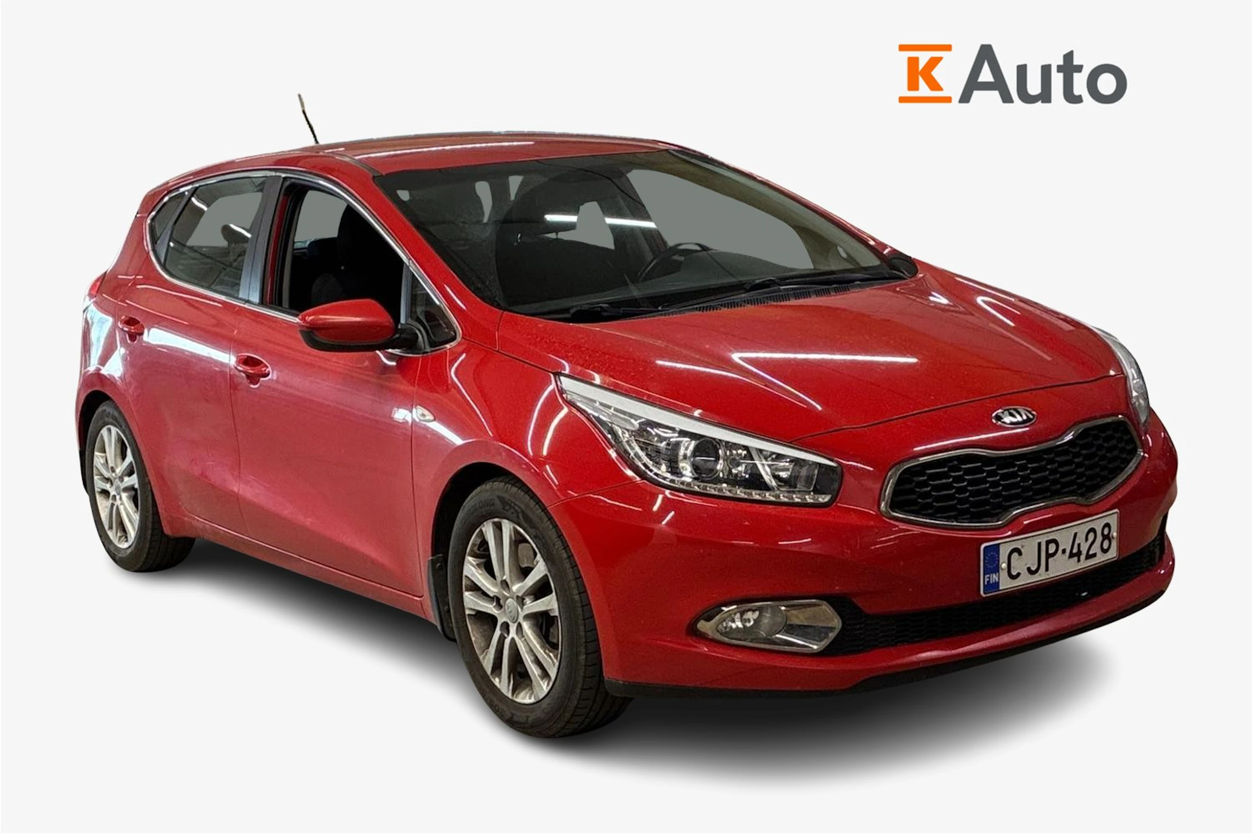punainen Kia Ceed 2014 kuva 1.
